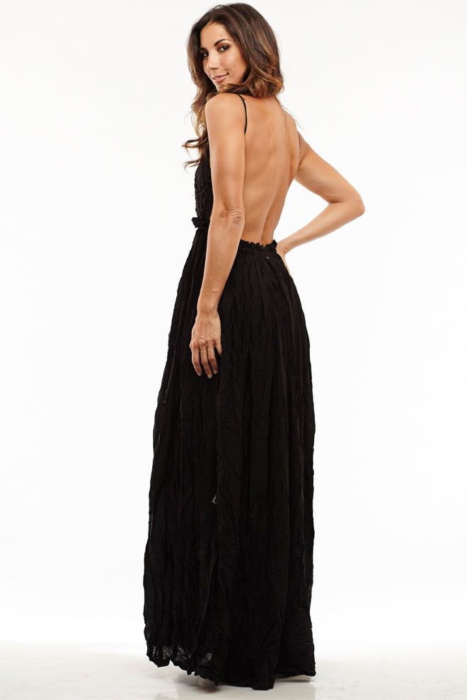 Long Backless summer dress