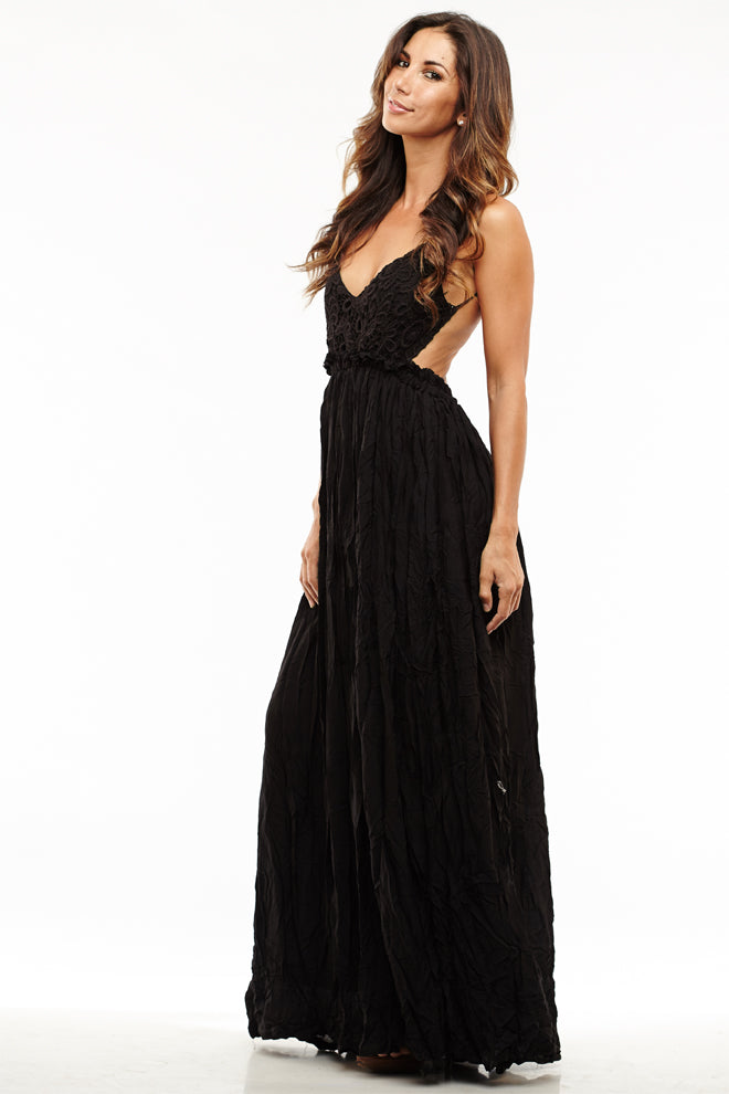 Long Backless summer dress - Many colors Leiluna Collection Long Backless summer dress - Many colors Leiluna Collection